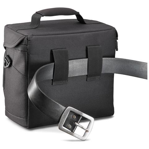 Tracolla per Fotocamera Compatta in Nailon Nero 93746 - Foto 1